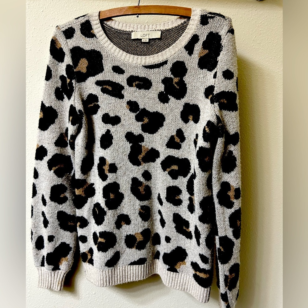 Cheetah Sweater and Cardigan BUNDLE